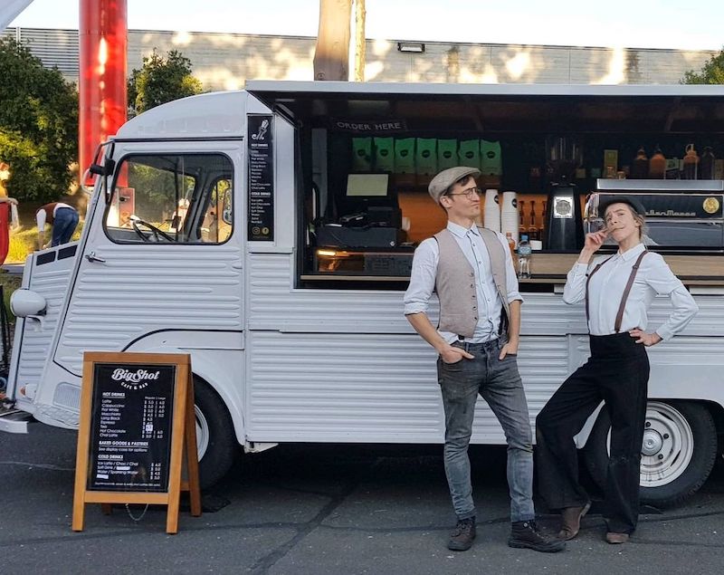 the best mobile coffee vans in melbourne big shot